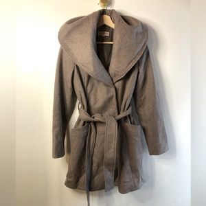 Merona Light Brown Coat (Small)